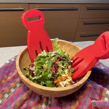 salada garfos 3d print model - Mito3D