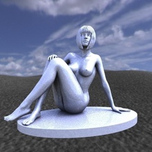 female poses 3d print model - Mito3D