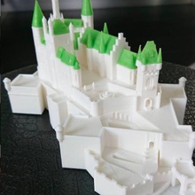 Hohenzollern kale Almanya gizli Kutu mimari bina arazi kule minyatür Almanca Saray dönüm noktası Deutschland Castillo mini dünya miniworld3d 3d print model - Mito3D