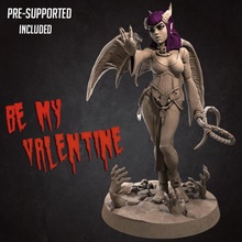 scarlet succubus current release tabletop demon sexy witch boardgame warlock demigod pinup exotica exxotica 3d print model - Mito3D