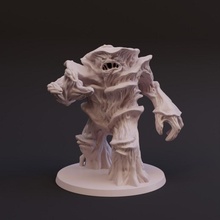 dnd myconids boss - mushroom forest creatures tabletop miniature toys & games dragons dungeons fantasy people character 28mm gb underdark fynn gro e-bley 3d print model - Mito3D
