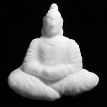 clay seated buddha british museum london scan 3d print model - Mito3D