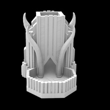 ex07 classic vikings supportless cool dice tower toys & games dragon dungeon dnd 3d print model - Mito3D