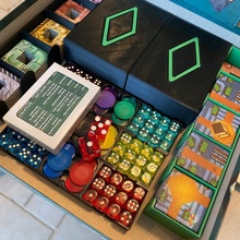 senhores vegas borda jogos inserir jogo tabuleiro Lordes Vegas começo rápido 3d print model - Mito3D