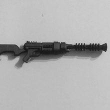 fallout vegas caricatore fucile props cosplay ricarica 3d print model - Mito3D