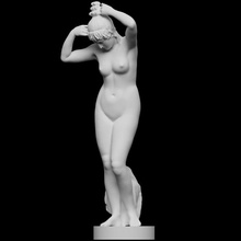 bather scan sculpture louvre french 3dprintable bathing 3d print model - Mito3D