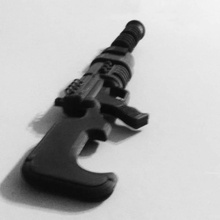 fallout vegas caricatore fucile props cosplay ricarica 3d print model - Mito3D