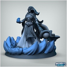 neeya water shaper elemental toys & games wizard mage caster 3d print model - Mito3D