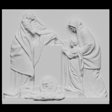 monument cœur comte 39 ennery analyse sculpture persienne France 3dprintable 3d print model - Mito3D