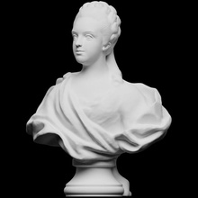madam ad çirkin taramak heykel Louvre Fransa 3dprintable 3d print model - Mito3D