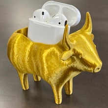 ox airpods pró suporte maçã Chinês Lunar airpodspro airpodsholder airpodsproholder yearofox 3d print model - Mito3D