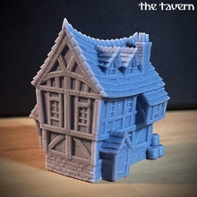 tavern toys & games mini terrain miniature boardgame tabletop pub talisman dnd scenery pathfinder 3d print model - Mito3D