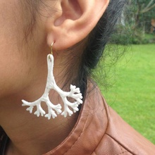 melted earring jewellery earring melted 3d print model - Mito3D