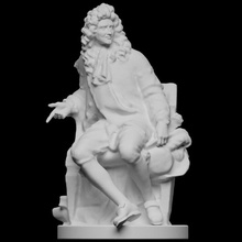 Charles sainte maure duc montausier analyse sculpture persienne France 3dprintable 3d print model - Mito3D
