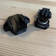 gopro quick release mount camera photography 3d print model - Mito3D