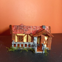 deadman's tavern fantasy medieval townbuilder 3d print model - Mito3D