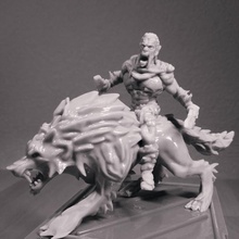 vampiro cavaleiro 3d print model - Mito3D