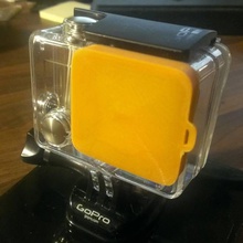 gopro tampa lente gadgets aparelhos eletrônicos 3d print model - Mito3D