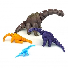 arti brachi juguetes juegos animal lindo dinosaurio juguete articulado flexi artibrachi braquisaururios 3d print model - Mito3D