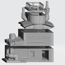 klein Werkstatt historisch Steampunk post apocalyptic Stadtschmied industriell Erbe 3d print model - Mito3D