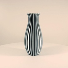 turbina decoração vaso modo jardim interior design interiores vasos flores casa vasemodo slimprint modernvase dryflowervase turbinevase prateleira decorvase 3d print model - Mito3D