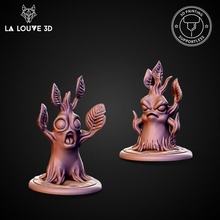 small treants toys & games creature cute forest monster tree wood miniature ent tabletop minis dnd 32mm dm treant 3d print model - Mito3D