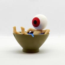 eyeball father teacup 3d print model - Mito3D