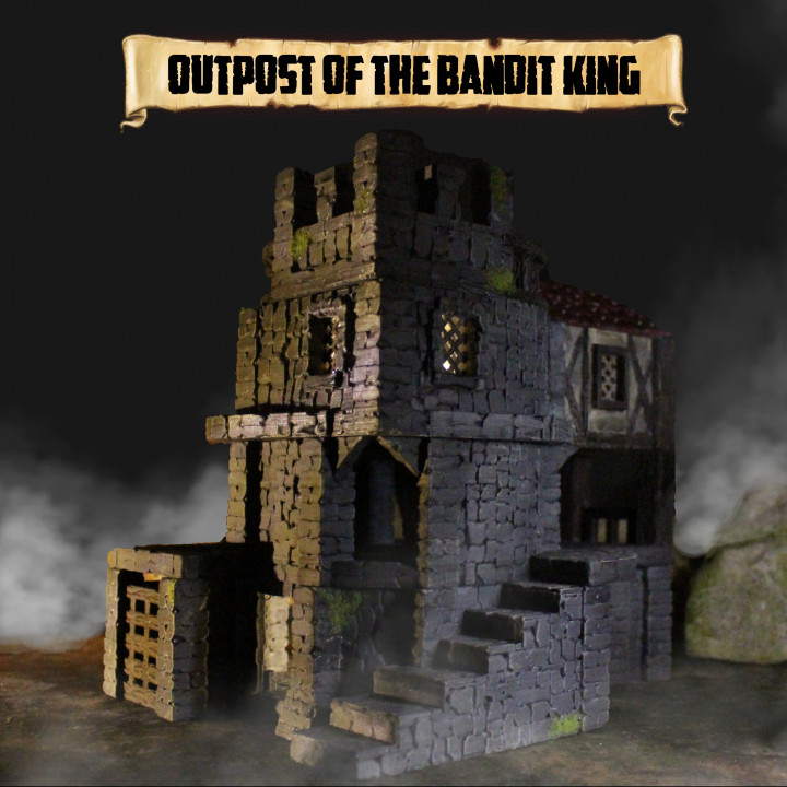 outpost bandit king 3D print model - Mito3D