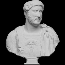 rostos Varredura antigo fracasso cabeça romano imperador 3dprintable christies 3d print model - Mito3D