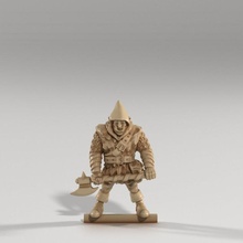 ork Ordu asker Brugo buruşturma slasha basha oyuncaklar oyunlar 3d print model - Mito3D