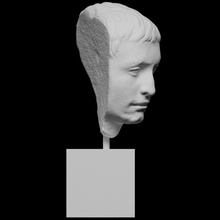 roman portrait man scan head sculpture 3dprintable christies 3d print model - Mito3D