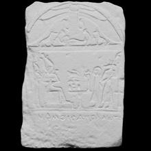 sandstone stela scan egyptian 3dprintable petrie 3d print model - Mito3D