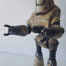 fallout 4 protectron action Figur fan Kunst Aktion Abbildung fallout4 protectro 3d print model - Mito3D