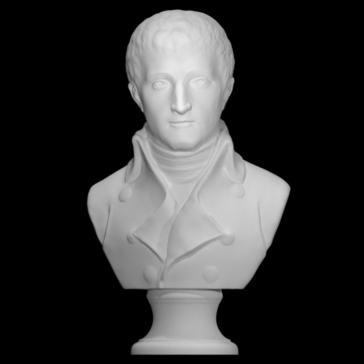 napoleón union des mus nationaux parís scan 3D print model - Mito3D