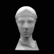 cabeza yelmo athena louvre parís scan 3d print model - Mito3D