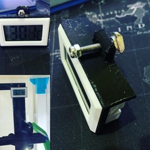 hygromètre thermomètre monter adaptateur imprimantes construire 3d imprimante ultimaker ender 3dprinter prusa saphir accessoires mises niveau 3d print model - Mito3D