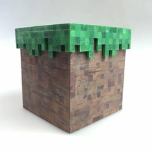 minecraft box giardino cubo 3d print model - Mito3D