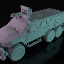 apc - cyberpunk legacy toys & games kickstarter police cyberpunklegacy texmechs 3d print model - Mito3D