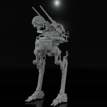 flusher - cyberpunk legacy toys & games robot mech cyberpunklegacy 3d print model - Mito3D