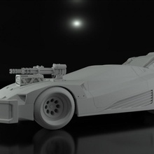 street 5 car - cyberpunk legacy toys & games cyberpunklegacy street5 streetracer 3d print model - Mito3D