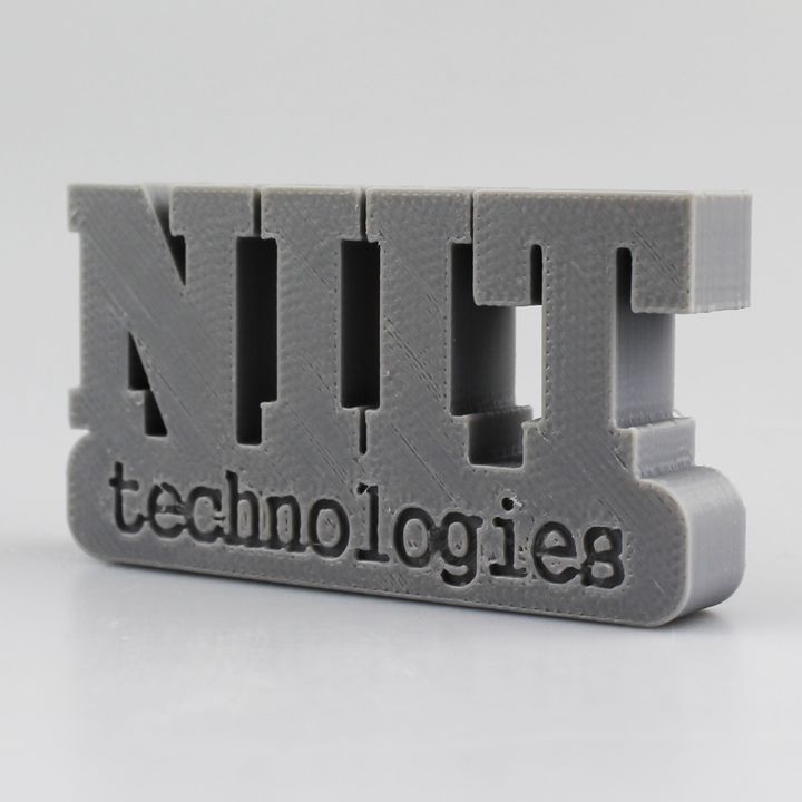 niit technologies logo fan art merchandise technology 3D print model - Mito3D