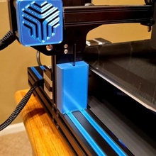 créalité cr6 capteur couverture gaine rails construire 3d imprimante 3d print model - Mito3D