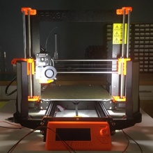 prusa i3 mk3 custom lighting build 3d printer 3d print model - Mito3D