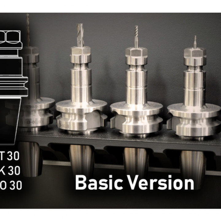 din rail Conservazione bt30 sk30 iso30 portautensili base giardino 3D print model - Mito3D