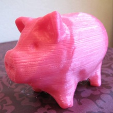 piggy bank toys & games 3d print model - Mito3D