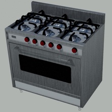 realist stove oven architecture kitchen knob model oven stove modelism mockup