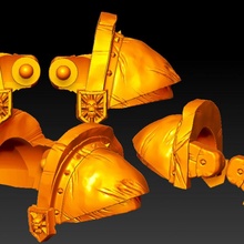 vicioso guerreiros conjunto brinquedos jogos 3d print model - Mito3D