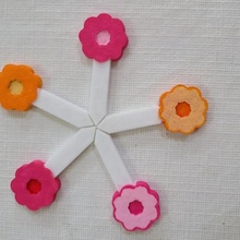 fiore marcatori fiori giardino pianta pennarello impianti 3d print model - Mito3D