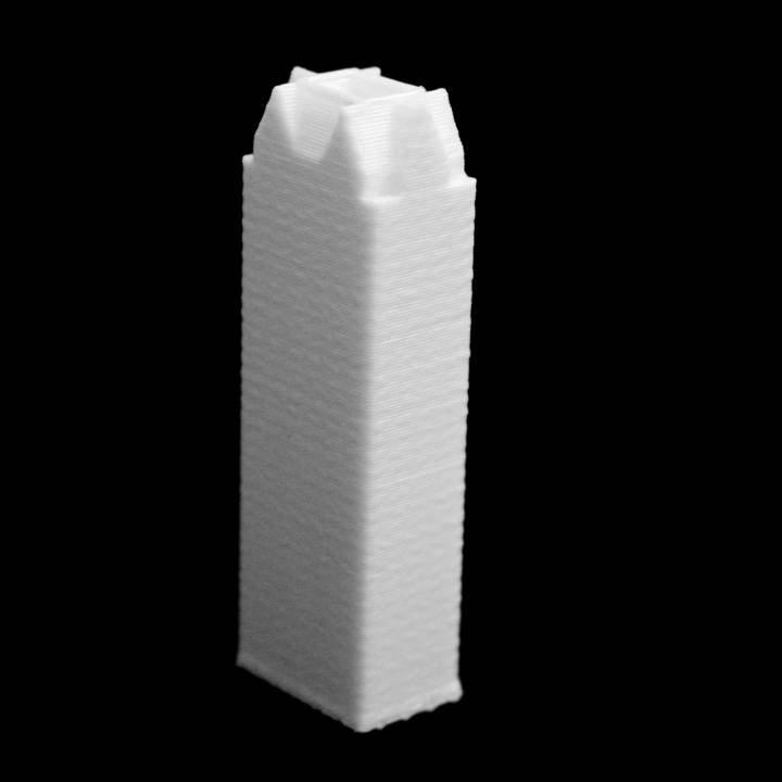 bank building chicago illinois scansione 3D print model - Mito3D