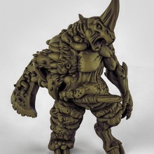 plague demon toys & games 40k hero warhammer dungeonsanddragons daemon dnd pathfinder nurgle kingsofwar ageofsigmar aos 3d print model - Mito3D
